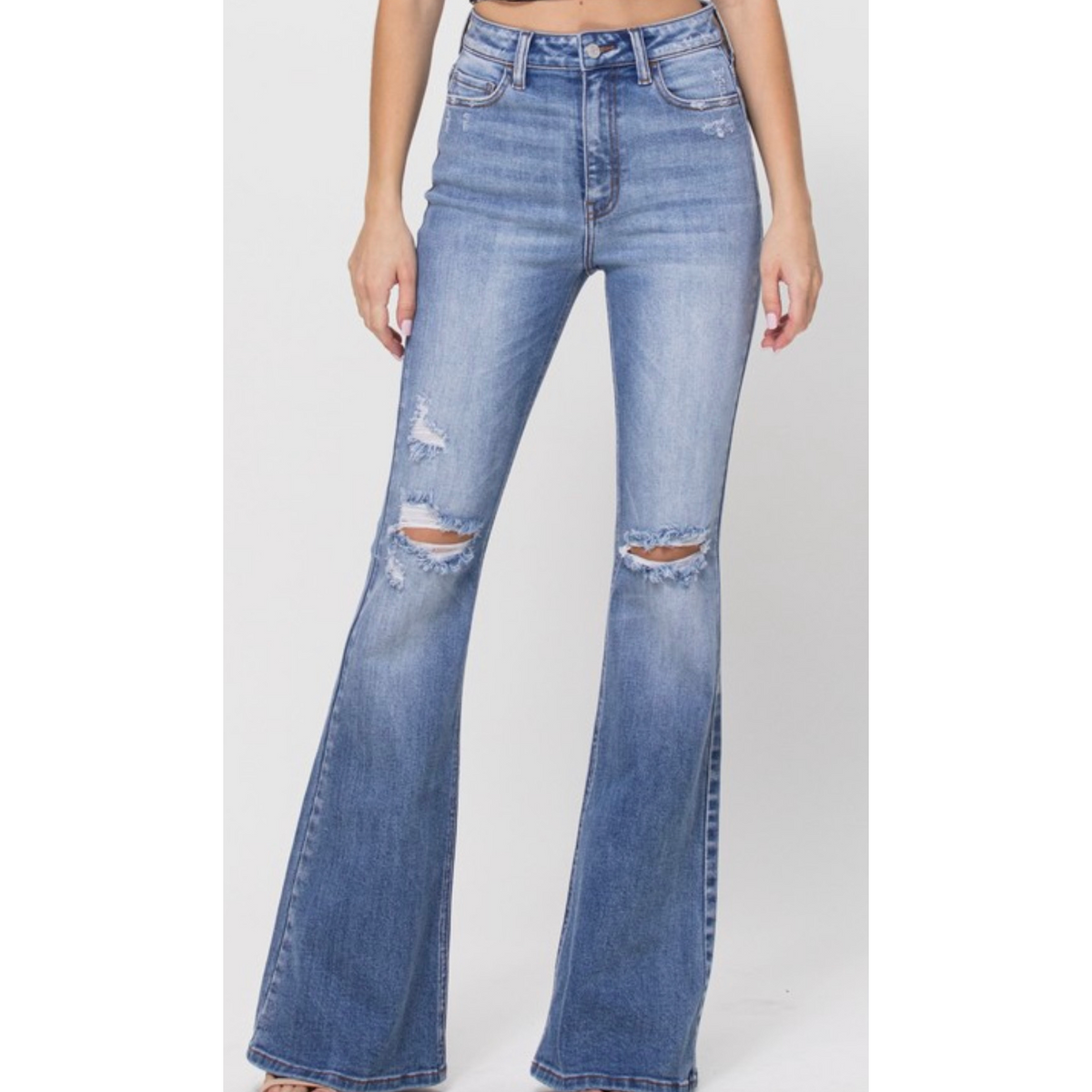 Hanarae Super Sassy Flare Jeans