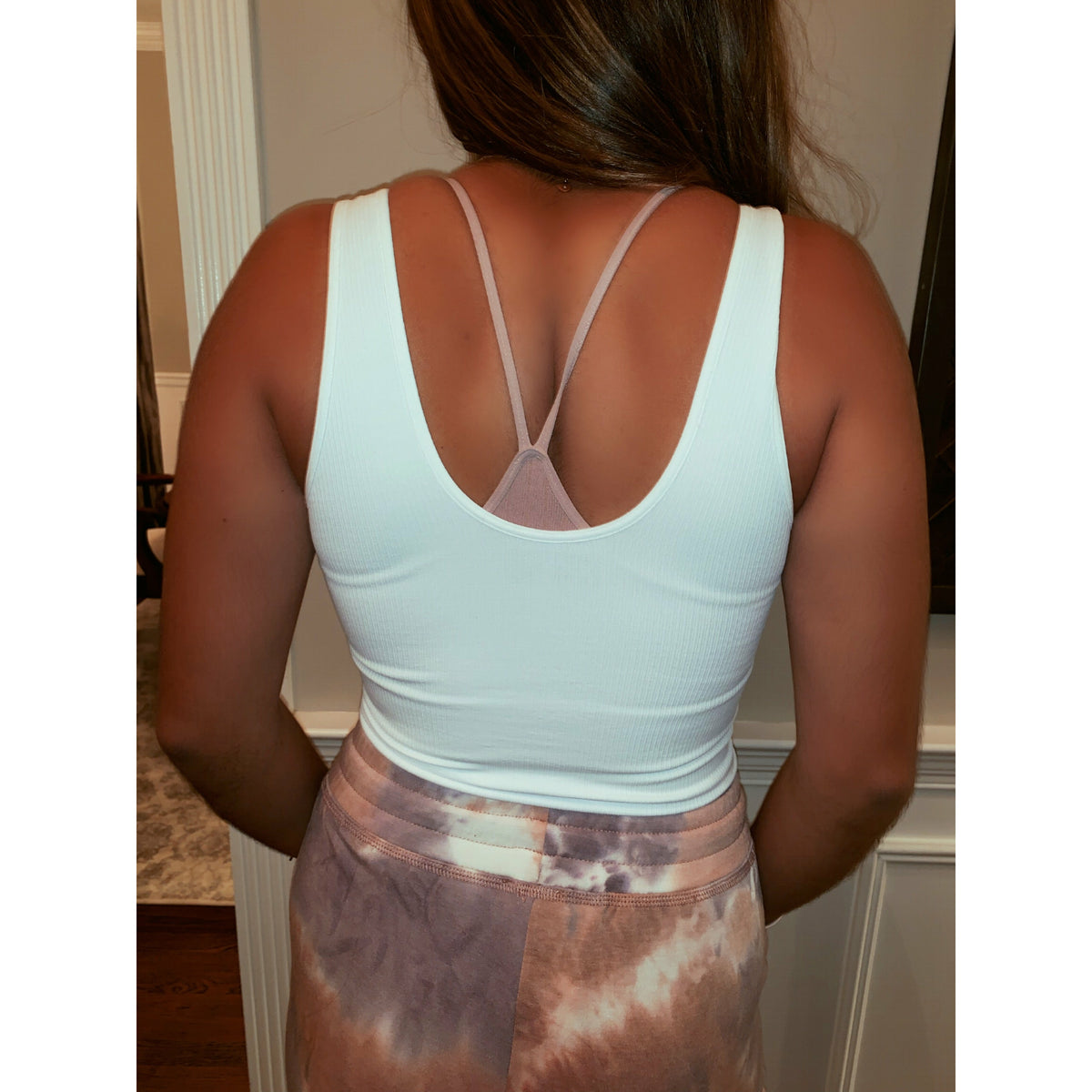 Ribbed Racerback Bra Cami