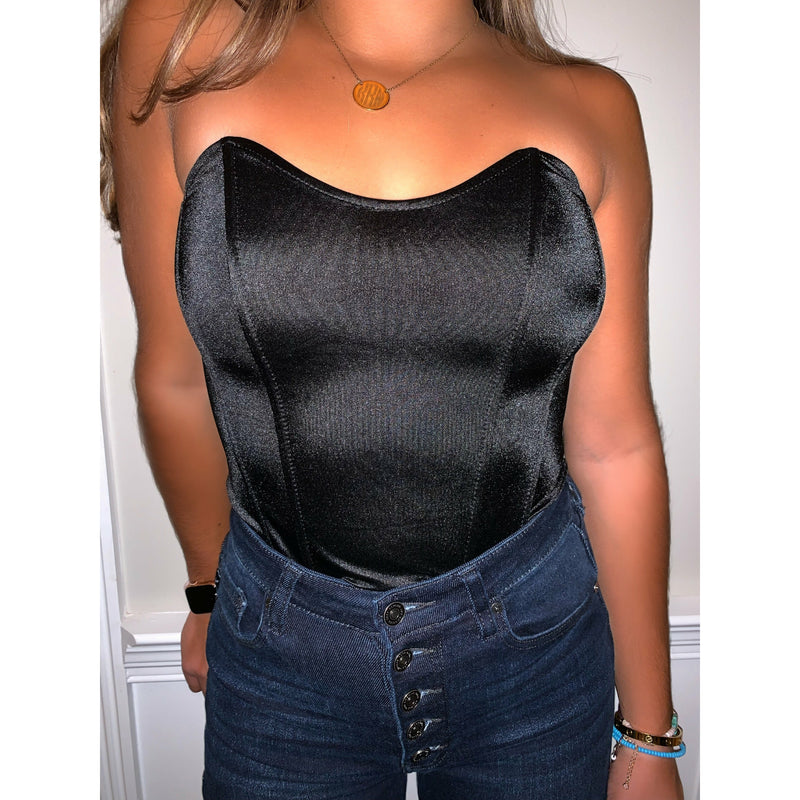 Sexy Cropped Corset Top